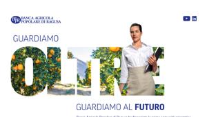  Banca Agricola Popolare di Ragusa inizia un nuovo corso all'insegna di innovazione, sostenibilità e inclusione con la campagna “Oltre”. Firma MilkSoup