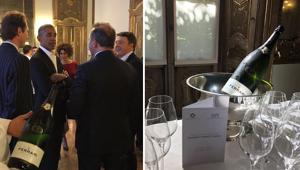 Barack Obama a Milano brinda con bollicine Ferrari Trentodoc