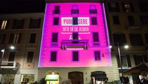 Il video mapping di Living Brands trasforma Corso Como 5 nella Casa dei Sogni di Barbie