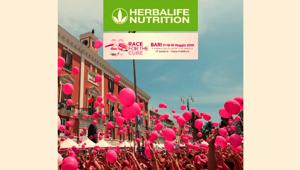 Herbalife Nutrition si tinge di rosa contro il tumore al seno: anche quest’anno è Partner della Race for the Cure di Bari