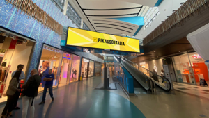 Pikasso Italia ottiene la concessione pubblicitaria DOOH del centro commerciale Bariblu
