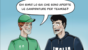 Milano Cortina 2026: la road to the Games raccontata sui social della fondazione attraverso i fumetti del Campione Paralimpico Simone Barlaam