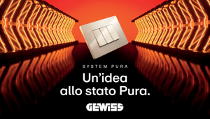 Al via la campagna firmata BBDO per il lancio della nuova linea System Pura di Gewiss