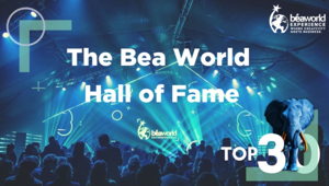 Bea World Top 30 Event Agencies. Xsaga (Paesi Bassi) si conferma la più titolata da quando il premio è globale. Sul podio secondo posto per The Oval Office (Belgio/Francia) e terza classificata Balich Wonder Studio (Italia)