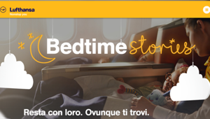 'Bedtime Stories', Lufthansa lancia il minisito delle favole della buonanotte