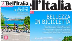 Bell’Italia sulle strade del Giro D’Italia 2023 in un numero speciale e nei cinema con una campagna istituzionale