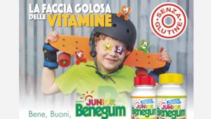 Selection firma il progetto di comunicazione integrata on-offline Benegum gusto Junior per Perfetti Van Melle