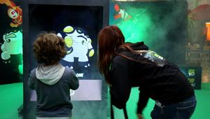 xister porta Ben 10 nei centri commerciali