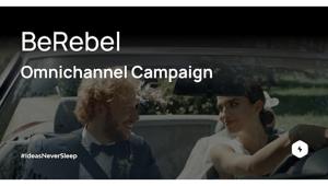 BeRebel torna in TV, radio, Social, OOH, Digital, DOOH, con street e guerrilla marketing in una campagna omnichannel creata da Caffeina