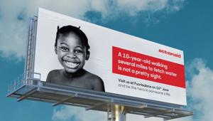 Actionaid, Akqa e Domus Academy insieme con una campagna per sensibilizzare sul tema dell’acqua