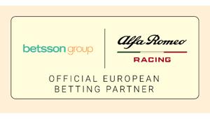 Betsson Group diventa Official European Betting Partner di Alfa Romeo Racing