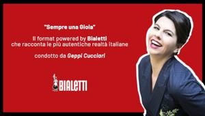 Bialetti presenta “Sempre una Gioia” il nuovo format digitale in sei appuntamenti con la partecipazione di Geppi Cucciari