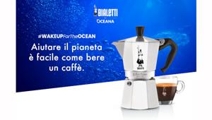 Bialetti in partnership con Oceana lancia la call to action #wakeupfortheoceans che invita ad acquistare Moka Express e proteggere gli oceani