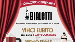 Bialetti festeggia i 100 anni con il 'Concorso Centenario'