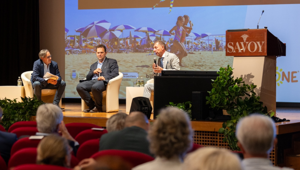 Futuro del turismo tra tutela del territorio, innovazione e destagionalizzazione: i ministri Gava e Mazzi celebrano i 70 anni del “modello Bibione” Futuro del turismo tra tutela del territorio, innovazione e destagionalizzazione: i ministri Gava e Mazzi celebrano i 70 anni del “modello Bibione”
