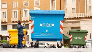 Finish e Havas Creative Network Italia tornano con il progetto “Acqua nelle nostre mani”.  A Roma posizionato un inedito bidone dell’acqua per sensibilizzare sul consumo idrico