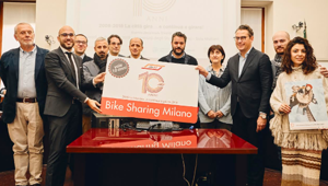Clear Channel festeggia con il Comune di Milano e ATM i dieci anni di BikeMi