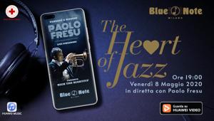 "The Heart Of Jazz": in diretta streaming dal Blue Note Milano il ciclo di concerti in collaborazione con Huawei e JVC per raccogliere fondi per la Croce Rossa Italiana