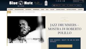 "Jazz Drummers", la mostra fotografica di Roberto Polillo, ospitata dal Blue Note Milano in contemporanea a JazzMi e oltre