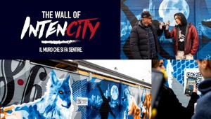 8.6 lancia “The Wall of IntenCity”, il murale interattivo che si può anche ascoltare. Firma  GittoBattaglia_22