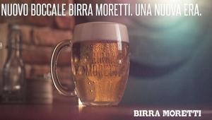 On air dal 21 maggio il nuovo spot di Birra Moretti firmato Armando Testa. Arriva sull’etichetta il boccale