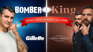 Gillette fa scendere in campo i Bomber e i King per la sfida più importante di sempre: dire NO alla violenza sulle donne. Creatività firmata da WT/VMLYR