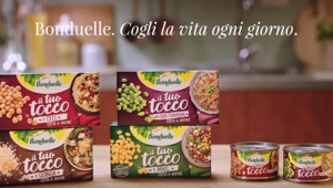 La nuova gamma Bonduelle 'Il Tuo Tocco' debutta in tv con Leagas Delanay