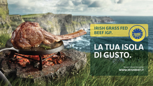  Bord Bia – Irish Food Board sceglie Grey e lancia "La Tua Isola di Gusto", il nuovo visual che vede protagonista l'Irish Grass Fed Beef