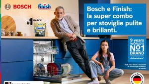 Bosch e Finish presentano la nuova campagna pubblicitaria sui risultati di lavaggio e pulizia delle stoviglie. Firma Havas Warsaw. On air lo spot TV #LikeABosch con la voce del rapper italiano J-A