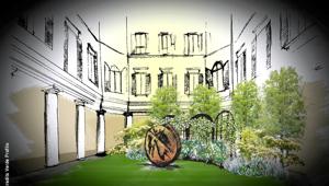 In occasione di FuoriOrticola, il chiostro delle Gallerie d’Italia apre al pubblico e si trasforma in ‘The Secret Garden’. Concept allestimento a cura di Cinzia Felicetti, direttore di Marie Claire Maison