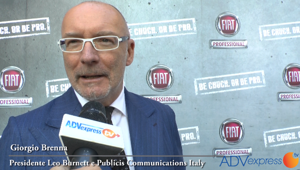 Brenna (Leo Burnett): "Circa l'80% della creatività di FCA è made in Italy. Nel primo semestre fatturato a oltre +10% e 2 mln dal new business"