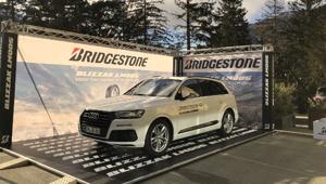 Gattinoni vince gara e firma il lancio del nuovo pneumatico invernale Bridgestone Blizzak Lm005