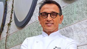 Showcooking con lo chef Bruno Barbieri per l'opening del 20° Congresso Aiccer. Firma AIM Group International