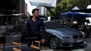 BMW Serie 5 berlina è 'Business Athlete' nella campagna internazionale con Scott Eastwood. Pianificazione in 40 Paesi con creatività di Jung von Matt. M&C Saatchi per l'Italia