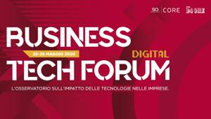 Con 24Ore Eventi al via Business Tech Forum 2020 digital edition
