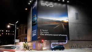 Urban Vision Group firma per BYD una campagna Out of Home ad alto impatto