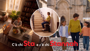 Stannah Italia lancia la campagna 'C'è Chi Sta' firmata dall'agenzia Dolci per aumentare la brand awareness