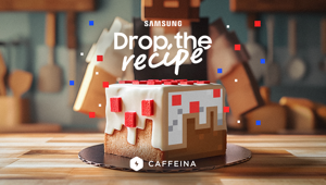 I cibi più iconici dei videogame diventano reali con Samsung Electronics Italia e Caffeina