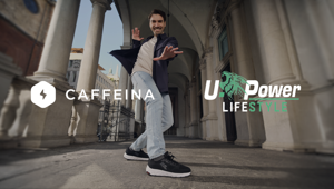 Caffeina si aggiudica la campagna di lancio di U.Lite, le nuove sneakers lifestyle di U-Power