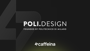 POLI.design sceglie Caffeina, dopo gara, come partner strategico per i servizi Digital Media