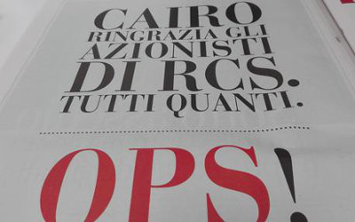Cairo, pagina Corriere della Sera Cairo, pagina Corriere della Sera