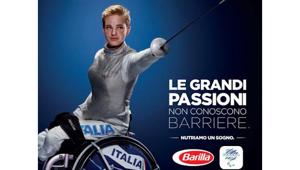 “Le grandi passioni non conoscono barriere” nella campagna Barilla di J. Walter Thompson per le Paralimpiadi