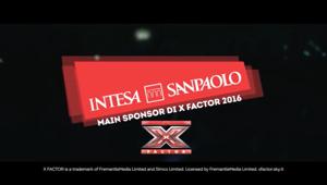 Stv DDB racconta Intesa Sanpaolo sponsor di X Factor 2016. Produce Think Cattleya