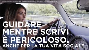 Wind lancia la campagna online 'Don't drive and text' con S&S