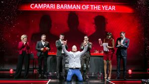 Alessandro Pitanti si aggiudica il titolo di 'Campari Barman of the Year 2017'. La finale all'HQ Campari