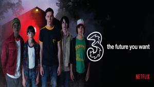 On air il nuovo spot 3, con i talent di  ‘Stranger Things’ e con un cameo di Fabio Rovazzi