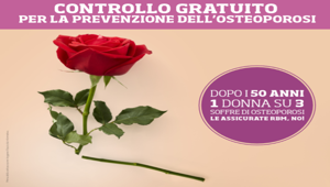 RBM Assicurazione Salute va on air per promuovere la prevenzione dell'osteoporosi