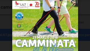 Domenica 25 marzo, a Legnano (Mi), la ‘Camminata per la Vita’, che unisce sport e prevenzione