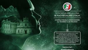 A Natale il Touring Club Italiano porta sulla luna con Action & Branding