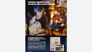 E' online il nuovo canale 'Cultura' del Sole 24 Ore. On air la campagna abbonamenti natalizia al Domenicale
